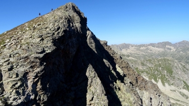pyrenees-catalanes - PIC NEGRE D ENVALIRA (2825 M) - PORTEILLA BLANCA D ANDORRA