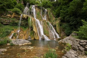 BREGNIER-CORDON - SENTIER DE L EAU - CASCADE DE GLANDIEU-ain