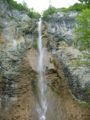 ONGLAS - CASCADE DU LUIZET-ain