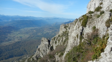 LE PECH DE BUGARACH PAR LA CRETE EST-aude
