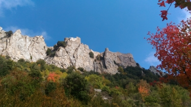 CHATEAU DE PEYREPERTUSE - BOUCLE DE 10KM-aude