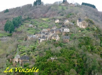 AUTOUR DE LA VINZELLE-aveyron