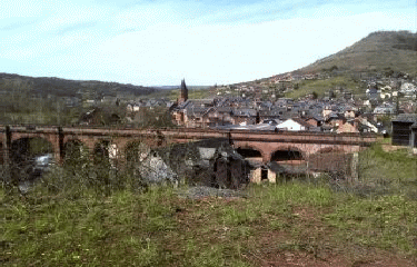 PONT-LES-BAINS - MARCILLAC-VALLON-aveyron