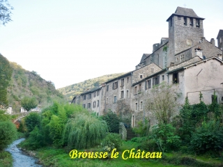 BROUSSE LE CHATEAU - ST CIRICE-aveyron