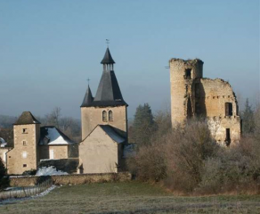 MARTIEL - LAC DE BANNAC - PRIEURE DE LARAMIERE-aveyron