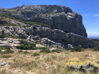 PARC DE ST PONS - GLACIERE - COL DE BRETAGNE ET RETOUR-bouches-du-rhone