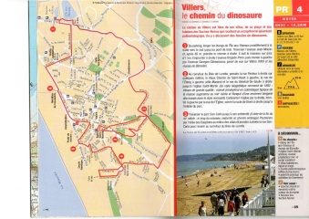 VILLERS - LE CHEMIN DU DINOSAURE-calvados