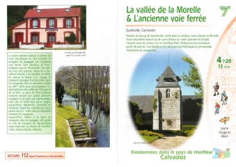 LA VALLEE DE LA MORELLE ET L ANCIENNE VOIE FERREE-calvados