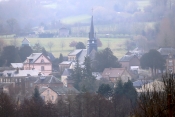 LES MOUTIERS-HUBERT VERS NOTRE-DAME-DE-COURSON-calvados