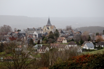 BEAUMONT-EN-AUGE - BOURGEAUVILLE - GLANVILLE-calvados
