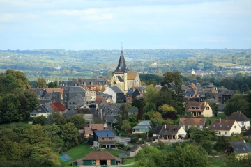BEAUMONT-EN-AUGE ( LA BUTTE SERRURIER )-calvados