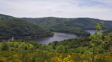 PIERREFORT - PONT SUSPENDU DE TREBOUL - PIERREFORT-cantal