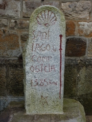 CHEMIN DE ST JACQUES DE COMPOSTELLE (VIA ARVERNA 2014) - ETAPE 13