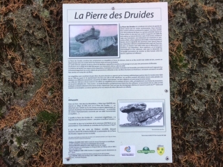 TREIGNAC - LA PIERRE DES DRUIDES-correze