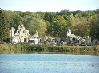 BOUCONVILLE-VAUCLAIR - L ABBAYE DE VAUCLAIR-aisne