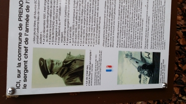 PRENOIS - STELE AVIATEUR-cote-dor-dijon