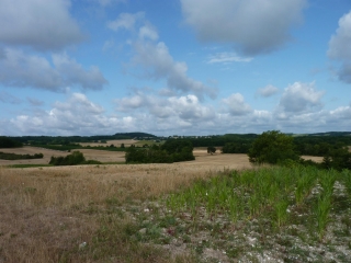 BOUCLE DE GRAND CHAMP A MESCOULES-dordogne