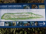ST-LEON-SUR-VEZERE - LA ROQUE ST CHRISTOPHE-dordogne