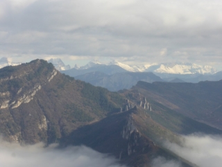 LA CHAUDIERE - CHAPELLE DE SADOUS - MONTAGNE DE FARAUD-drome