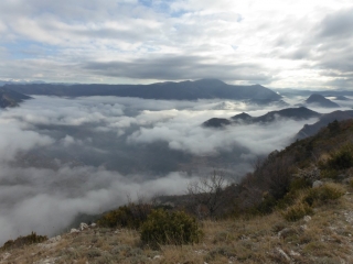 LA CHAUDIERE - CHAPELLE DE SADOUS - MONTAGNE DE FARAUD-drome