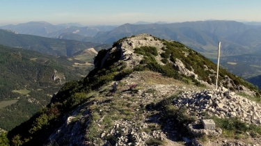 LA VANIGE (ALT. 1391M) - EN BOUCLE PAR LA BATIE VERDUN-drome