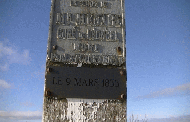 CROIX DE CHABREILLE EN RAQUETTES A NEIGE-drome