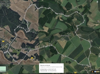 LE VAL-DAVID BOUCLE DE 14KM-eure