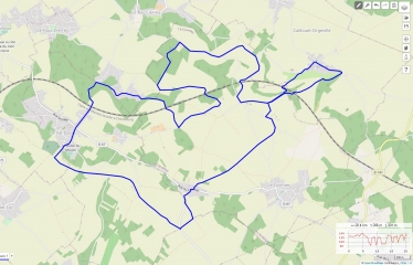 LE VAL-DAVID - BOUCLE DE 20KM VIA VALLONS ET CHEMINS-eure