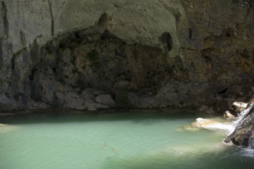 ALLEGRE-LES-FUMADES - CANYON DE L AIGUISSOU - PETITES AIGUIERES - DEFILE D ARGENSOLE-gard