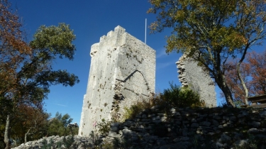 SOMMET DU BOUQUET - LES GROTTES LE CASTELAS-gard