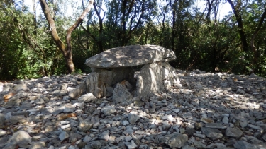RIVIERES - ROCHEGUDE -  DOLMEN DU TONNERRE-gard