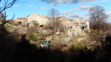 DE MEYRANNES A LA TOUR DE CASTILLON-gard