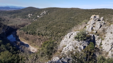 CIRCUIT DES AVENS AU DEPART DE THARAUX-gard