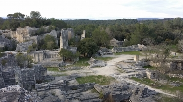 BALADE AUX CARRIERES DE JUNAS (PROXIMITE DE SOMMIERES)-gard