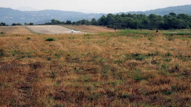 DE ST HILAIRE A L AERODROME DE DEAUX-gard