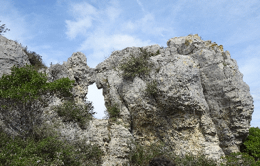 CABRIERES - ARCHES - GROTTES - BALCONS DU GARDON - VARIANTE 2-gard
