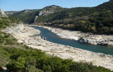 Les gorges du Gardon -gard