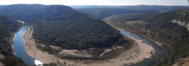 RUSSAN - PONT ST NICOLAS - LE CASTELLAS  EN BOUCLE-gard