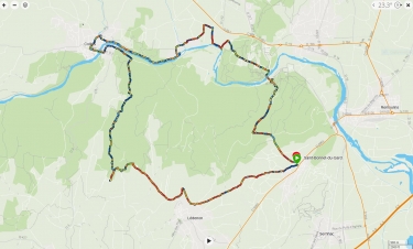 BOUCLE SAINT BONNET DU GARD VERS COLLIAS ET PONT DU GARD-gard