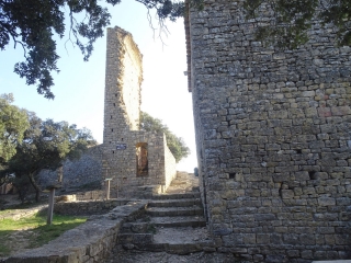 DENT DE MARCOULE - CONTOUR SUD ET CHATEAU DE GICON-gard
