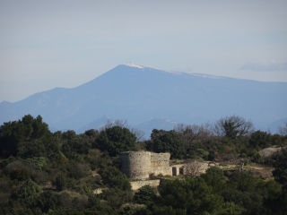 CAMP DE CéSAR -PLATEAU DE LA  CHAPELLE ST PIERRE DE CASTRE.-gard