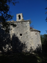 CAMP DE CéSAR -PLATEAU DE LA  CHAPELLE ST PIERRE DE CASTRE.-gard