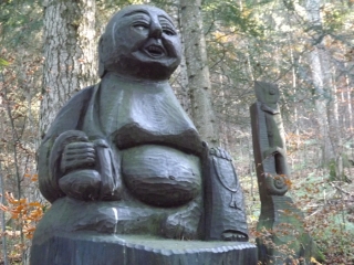 LA SAGNE LE SENTIER DES STATUES-suisse