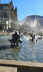 BALE (SUISSE) - FONTAINE DE TINGUELY-suisse