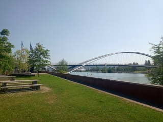 BALE - SENTIER DES POETES DES 3 PAYS (SUISSE, FRANCE, ALLEMAGNE)-suisse