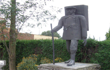 Circuit  Dode Yjzer  via Oost-Cappel-belgique