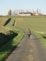 SUR LA FRONTIERE ENTRE LA BELGIQUE ET FRANCE-belgique
