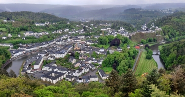 DE BOUILLON AU BELVéDèRE DE LA CôTE D’AUCLIN-belgique