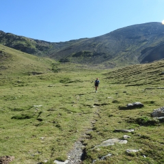 DU VAL DE NURIA A LA HALTE SAUTO DU TRAIN JAUNE-espagne