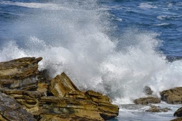 LA COTE BASQUE DEPUIS HONDARRIBIA-espagne